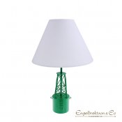 Lampa styrbord grön bordslampa
