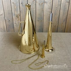 mässing instrument marin dekoration megafon inredning marin design och presenter