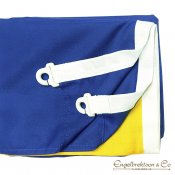 flagga med plastlänkar sverige svensk flaggstångsflagga blå gul flaggning Sverigeflagga flaggor sverigeflaggor lager lagervara