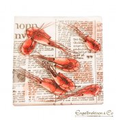 servett servetter skaldjur räka räkor kräftskiva present presenter pappersservett middagsservett skaldjursservett lunchservett