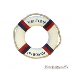 boj livboj dekorationsboj welcome on board dekoration inredningsboj vägg inredning design marin maritim butik på Rådmansgatan 75