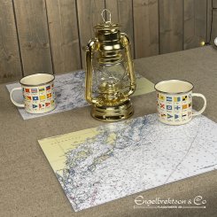 placemat Vaxholm Nynäshamn table setting gift archipelago marine table Nynäshamn