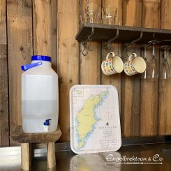 bricka Gotland bordsdukning bära servera present