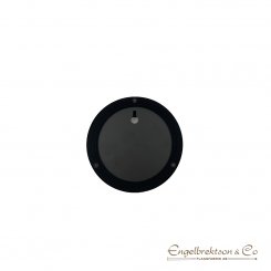 barometer mässing klassisk mekaniskt verk lucka öppningsbar millibar inches väder