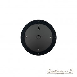 klassisk mässingsklocka mässing quartz romerska öppningsbar lucka polerad