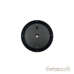 hygrometer polerad mässing 18 cm termometer klassisk