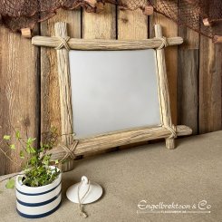 mirror driftwood maritime style wall mirror Rådmansgatan 75 mirror interior design picture