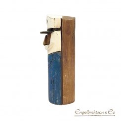 captain figure decoration wall decoration rustic feeling character wooden figure fun