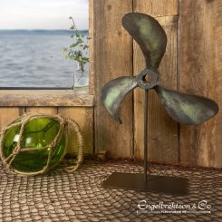 propeller sculpture propeller ornament marine decoration creative marine theme nautical net