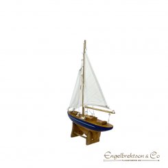 sailboat blue nature 35 cm beautiful in the window marine decoration