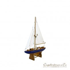 sailboat blue nature 35 cm beautiful in the window marine decoration