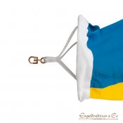 vindstrut vimpel sverige svensk blå gul strut flaggstång flaggning hissa