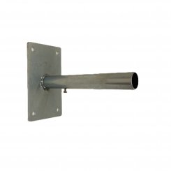 90-degree wall-mounted flagpole bracket