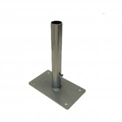 90-degree wall-mounted flagpole bracket