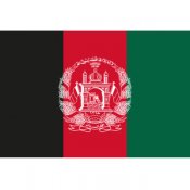 afganistan afghansk Afganistán flagga flaggor nationsflagga svart röd grön webshop lager lagervara butik på Rådmansgatan 75 i St