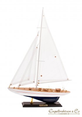 modellbåt båt modell yacht enterprice trä hantverk segel segelbåt present presenter marin maritim inredning butik på Rådmansgata