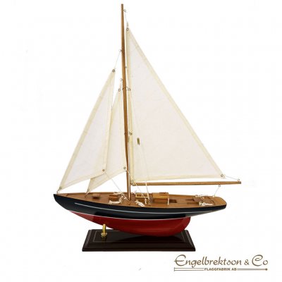 Segelbåt Endeavour Blå/röd Medium