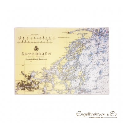 placemat Vaxholm Norrtälje table setting gift archipelago marine table Nynäshamn