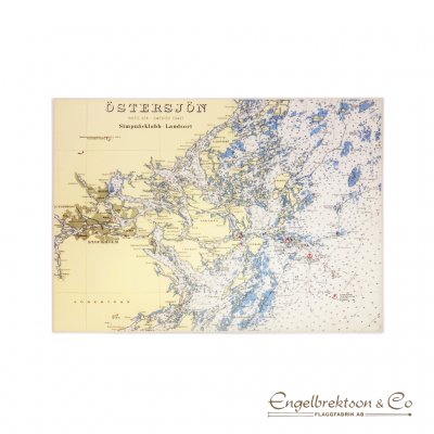 bordstablett vaxholm Dalarö dukning present skärgård marint bord Nynäshamn