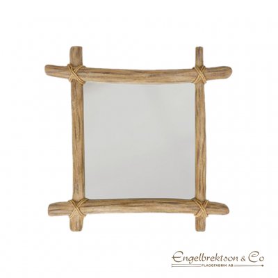 mirror driftwood maritime style wall mirror Rådmansgatan 75 mirror