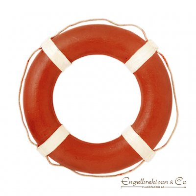 buoy buoys orange decoration decorative buoy marine interior wall hanging ornament maritime lifebuoy design shop at Rådmansgatan