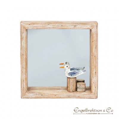 mirror seagull mirror image marine interior design rådmangatan flaggbutik.nu 11463 wall mirror wooden mirror