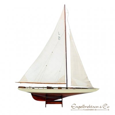 segelbåt båt träbåt rainbow 11468 marin dekoration 114cm cm