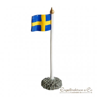 bordsflagga sommar 1451 klassisk svensk sommar klassiker dukning duka dekoration flagga bord
