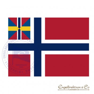 union unionsflagga norsk-svensk svensk-norsk unionsmärke norge i botten norsk flag sillsallad sillsalat norska
