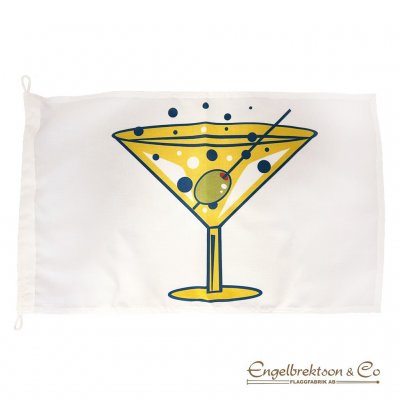 Drinkflagga flagga party partyflagga fest fest flagga drink martini fasadflagga