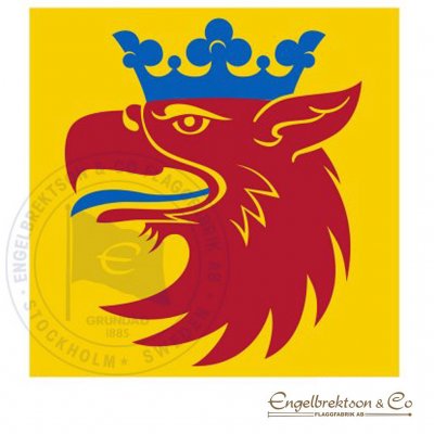 Skåne Skånsk fasadflagga fasadset flaggset