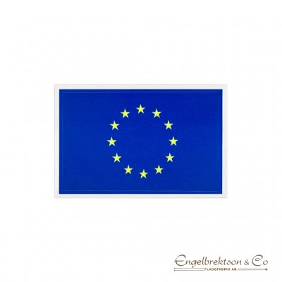 klisterdekal klistermärke EU union europa Europe European Union flag sticker
