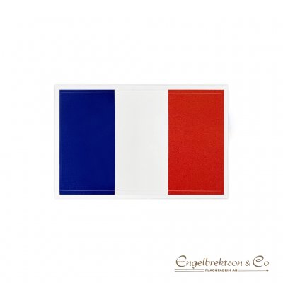 klisterdekal klistermärke märke resa nationer Frankrike