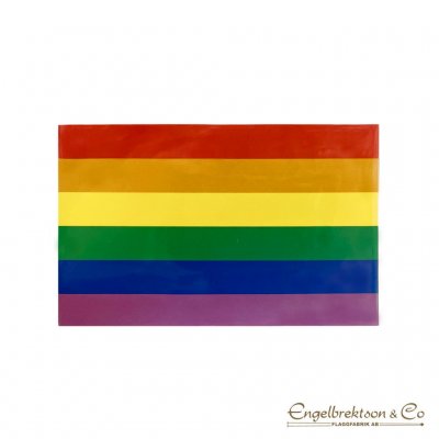 pride prideflagga regnbågsflagga klistermärke dekal pridedekal prideklistermärke