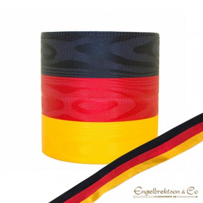 band tyskland nation nationsband europa europeiskt band för invigning invigningsband tygband tyg klippa svart röd rött gul gult